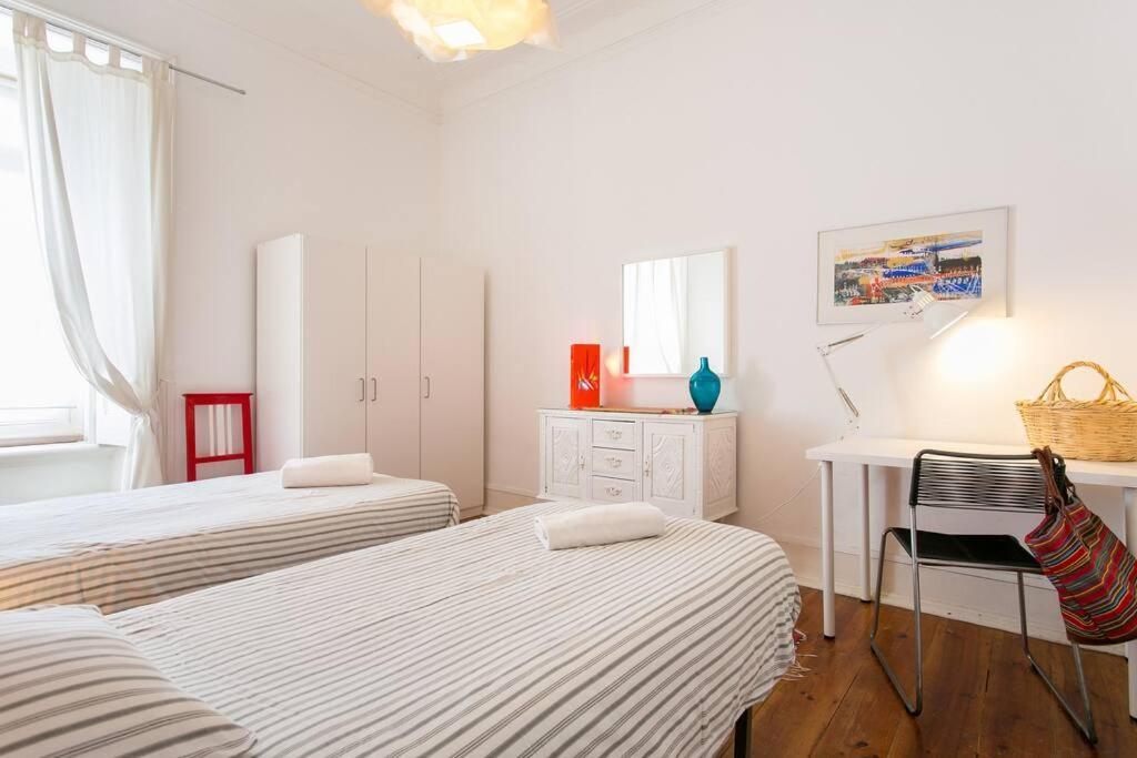 Principe Real Orange Tree W/ View 3 Bedrooms Flat! Lisbona Esterno foto