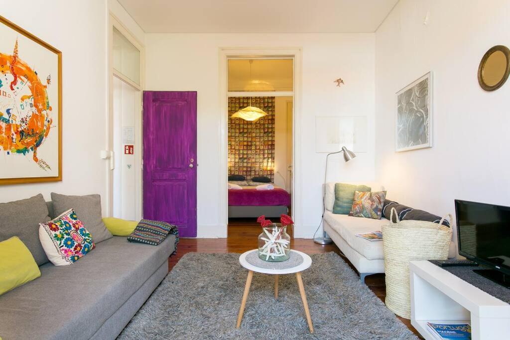 Principe Real Orange Tree W/ View 3 Bedrooms Flat! Lisbona Esterno foto